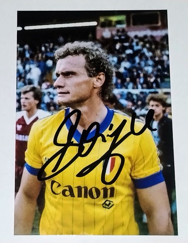 Autografo hans peter briegel - hans,