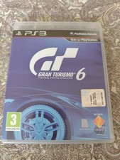 GRAN TURISMO 6 per SONY PS3, PAL ITALIANO, ECCELLENTE COMPLETO, DISCO A SPECCHIO