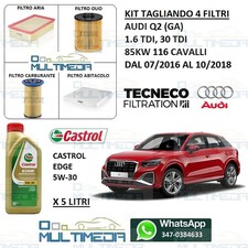 KIT TAGLIANDO 4 FILTRI E OLIO