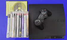 Sony Playstation 3 PS3 320GB CECH-3004B Slim Console Controller + 10 giochi ottimi