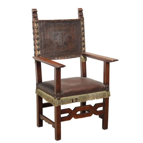 Trono neorinascimento antico - trono,