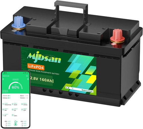 160 batteria lifepo4 - v,, ah,
