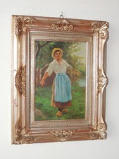 Dipinto olio tavola - dipinto,