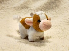 MUCCA PUPAZZO PELUCHE TRUDI