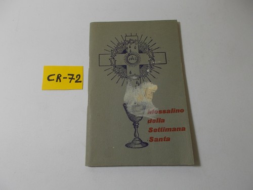 Libro religione messalino - libro,