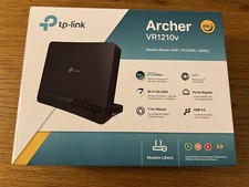 Voip Wirel Router TP-Link Archer VR1210V AC1200,VDSL2 (35b),5xPGbps,1xUSB3.0,Voi