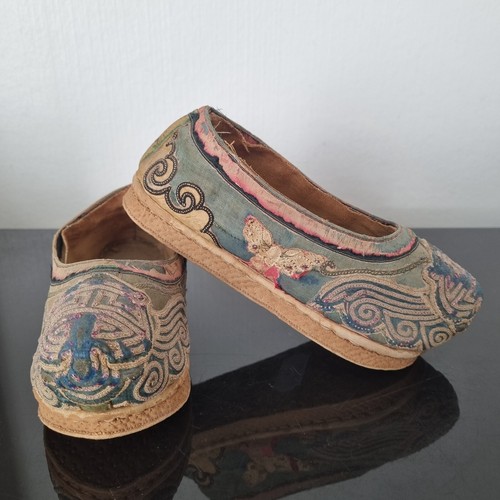Antiche scarpe aderenti - , cinesi