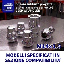 Kit 4 Dadi Antifurto per