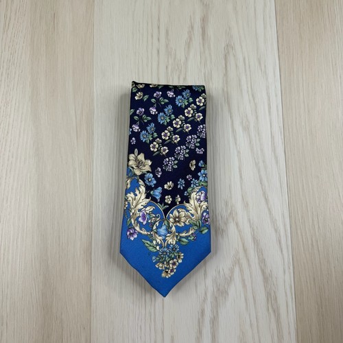Cravatta uomo versace blu navy - cravatta,