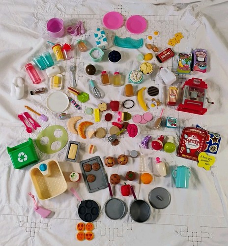 Lotto accessori cibo gioco