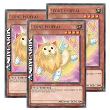 3x LEONE FLUFFAL • (Fluffal Leo) • Comune • MP15 IT138 • YUGIOH! • ANDYCARDS