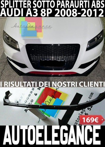 Sotto paraurti anteriore audi - sotto,
