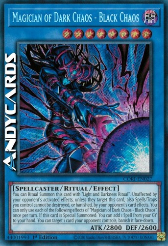Magician dark chaos black - of,