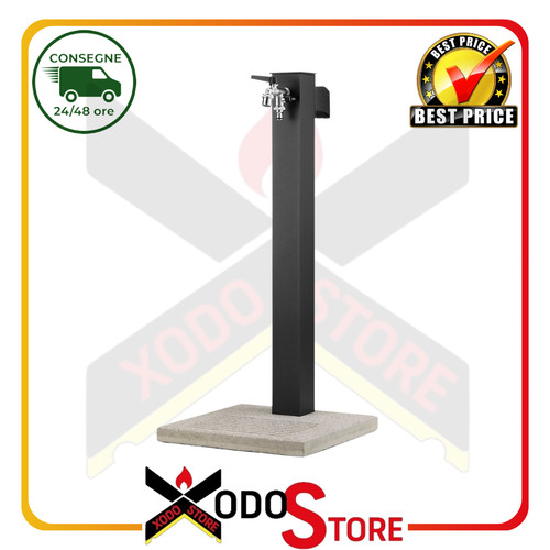 Fontana colonna con - base, e