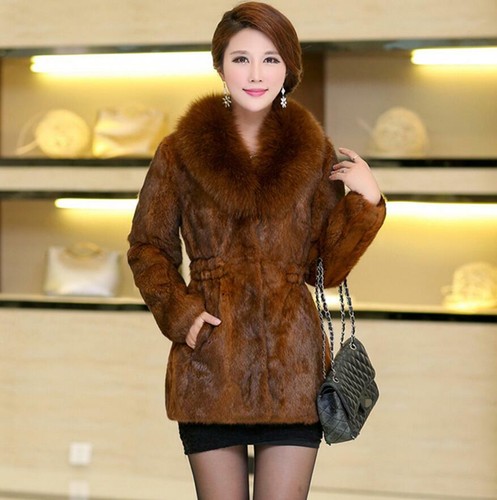 Giacca donna vera pelliccia - , di