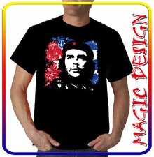 CHE GUEVARA T-SHIRT BANDIERA CUBANA (cechevara)