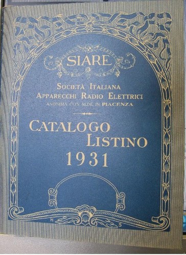 Anonimo siare societa - siare., societa'