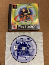 Gex Deep Cover Gecko Ps1 Pal Ita NO MANUALE Retrogame Halifax Eidos PlayStation