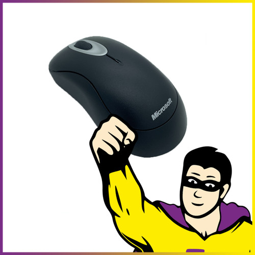 Mouse ottico senza - filo, usb