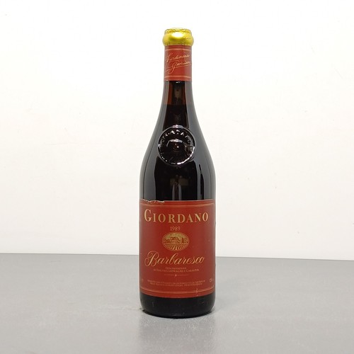 Barbaresco 1989 giordano - barbaresco,