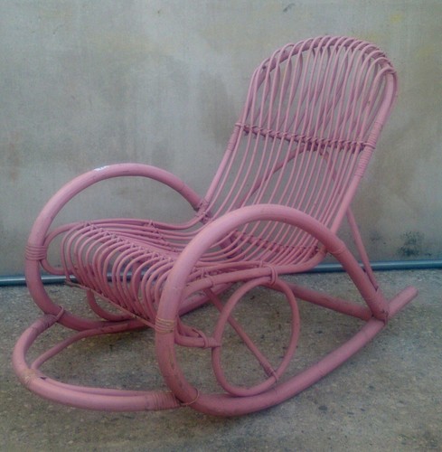 Sedia poltrona dondolo - poltrona, a