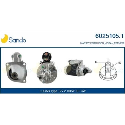 Motorino avviamento sando - motorino, di