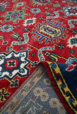 Tappeto stile vintage rosso