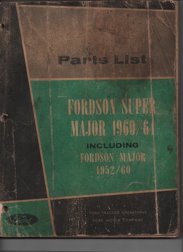 Fordson super major - fordson,