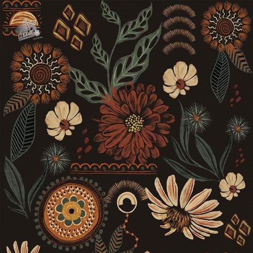 Carta parati autoadesiva fiori - carta,