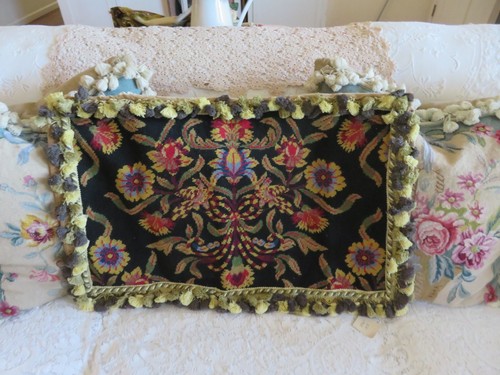 Cuscino stile aubusson - cuscino, punto