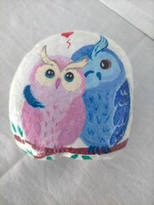 SASSO DIPINTO A MANO " GUFETTI