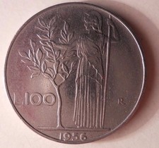 1956 ITALIA 100 LIRE - Chiave