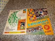 ALBUM CALCIATORI PANINI 1980-81 1981 COMPLETO ORIGINALE MOLTO BUONO/OTTIMO