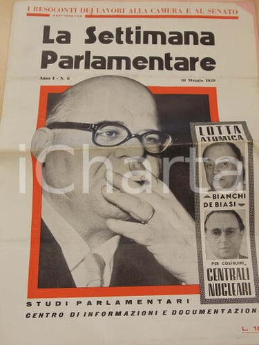 1959 settimana parlamentare - settimana,