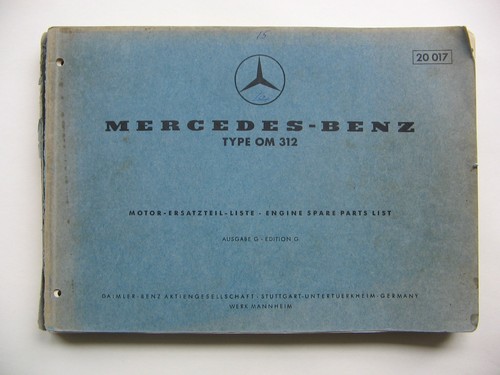 Mercedes benz om312 - mercedes,