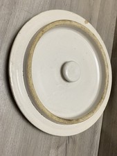 Antique Stoneware Crock Lid