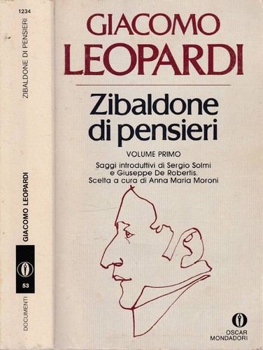 Zibaldone pensieri vol - pensieri,