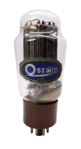 Raro tubo valvola osram 6as7g - raro,