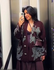 Zara Cappotto Maglia