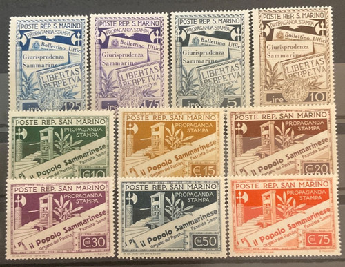 San marino 1943 - san, per