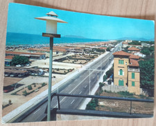 CARTOLINA ITALIA LUCCA MARINA DI PIETRASANTA TONFANO LUNGOMARE ITALY postcard