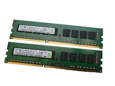 16 GB (2x8 GB) DDR3 ECC UDIMM RAM | SAMSUNG M391B1G73BH0-YH9 | PC3L-10600E | ECC