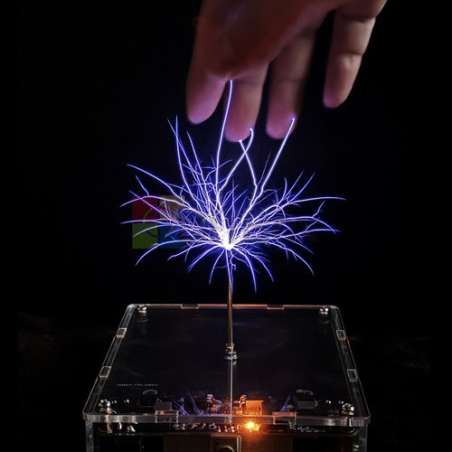 Tesla coil arc generator lampo - tesla,