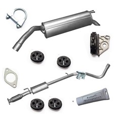 Silenziatore centrale per - , fiat