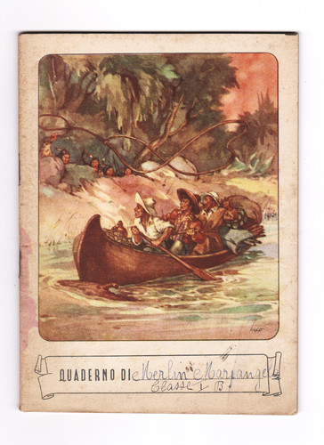 Quaderno vintage scuola - -,