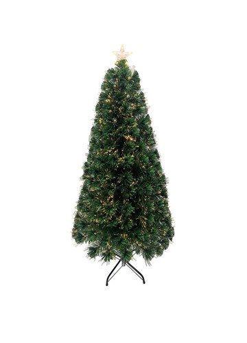 Albero natale fibra ottica - natale,