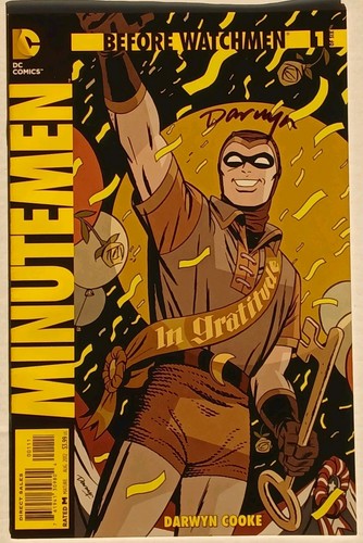 Before watchmen minutemen - before, watchmen: