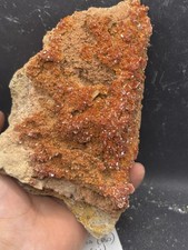 Minerali ** Vanadinite - Minbladen, Marocco (Vet) 16cm x 9cm x 5cm. 670g