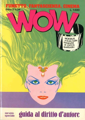 Comic fanzine wow year - comic,