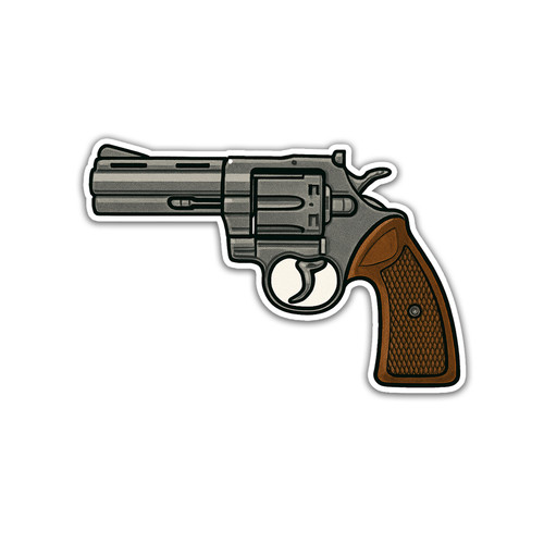 Adesivo colt python pollici - adesivo,